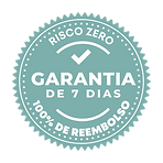 Adesivo Circular Selo de Garantia Criativo Amarelo Vermelho Branco.png