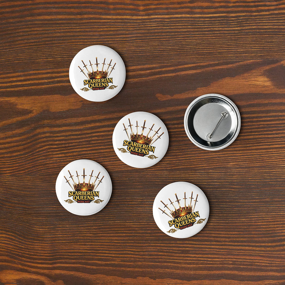Miniatura: Scarberian Queens Podcast Pins 