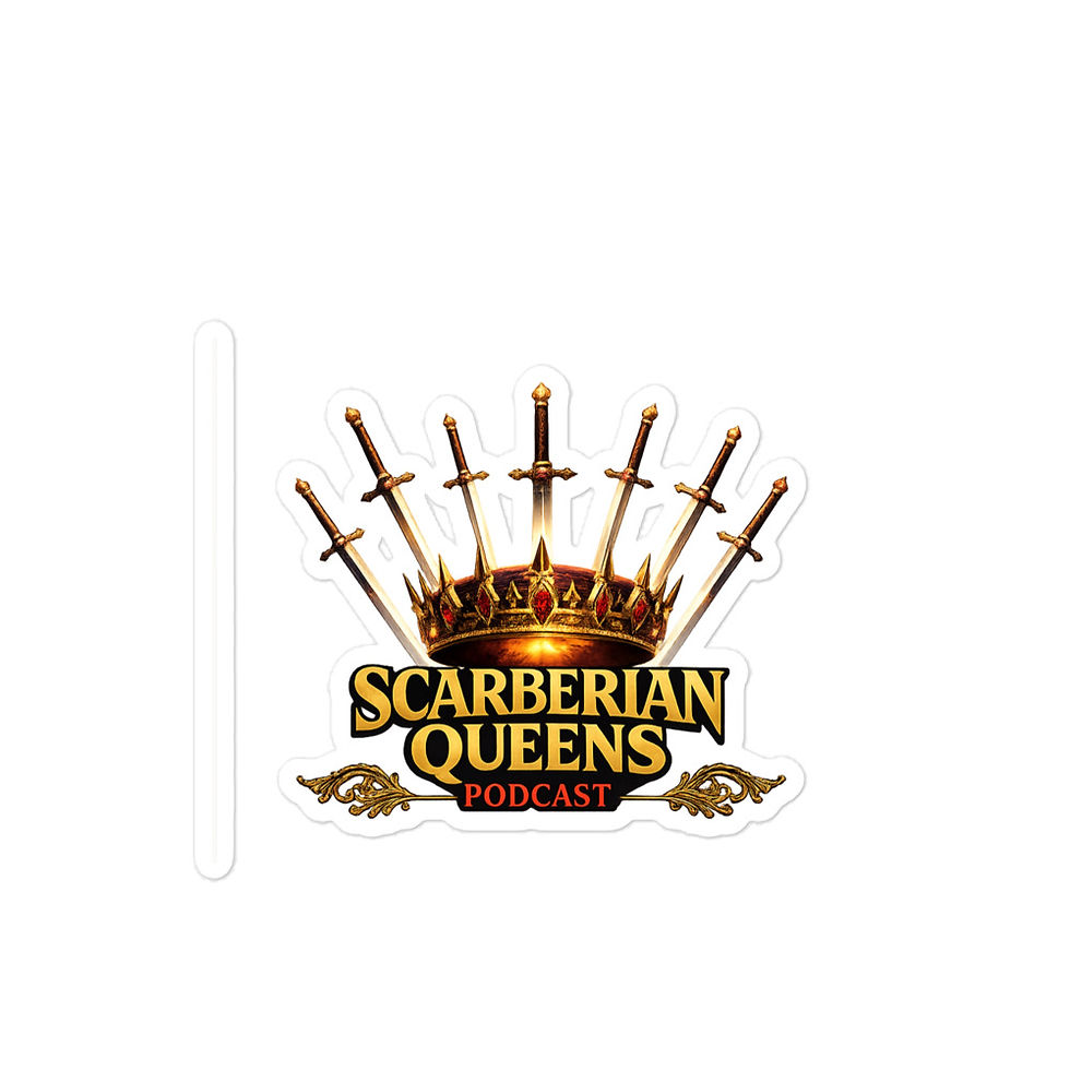 サムネイル： Scarberian Queens podcast Stickers
