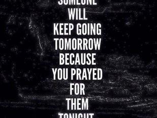 Every prayer matters!