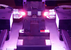 Lasmachine close-up