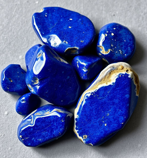 lapis lazuli stones with no human hand or presence .jpg