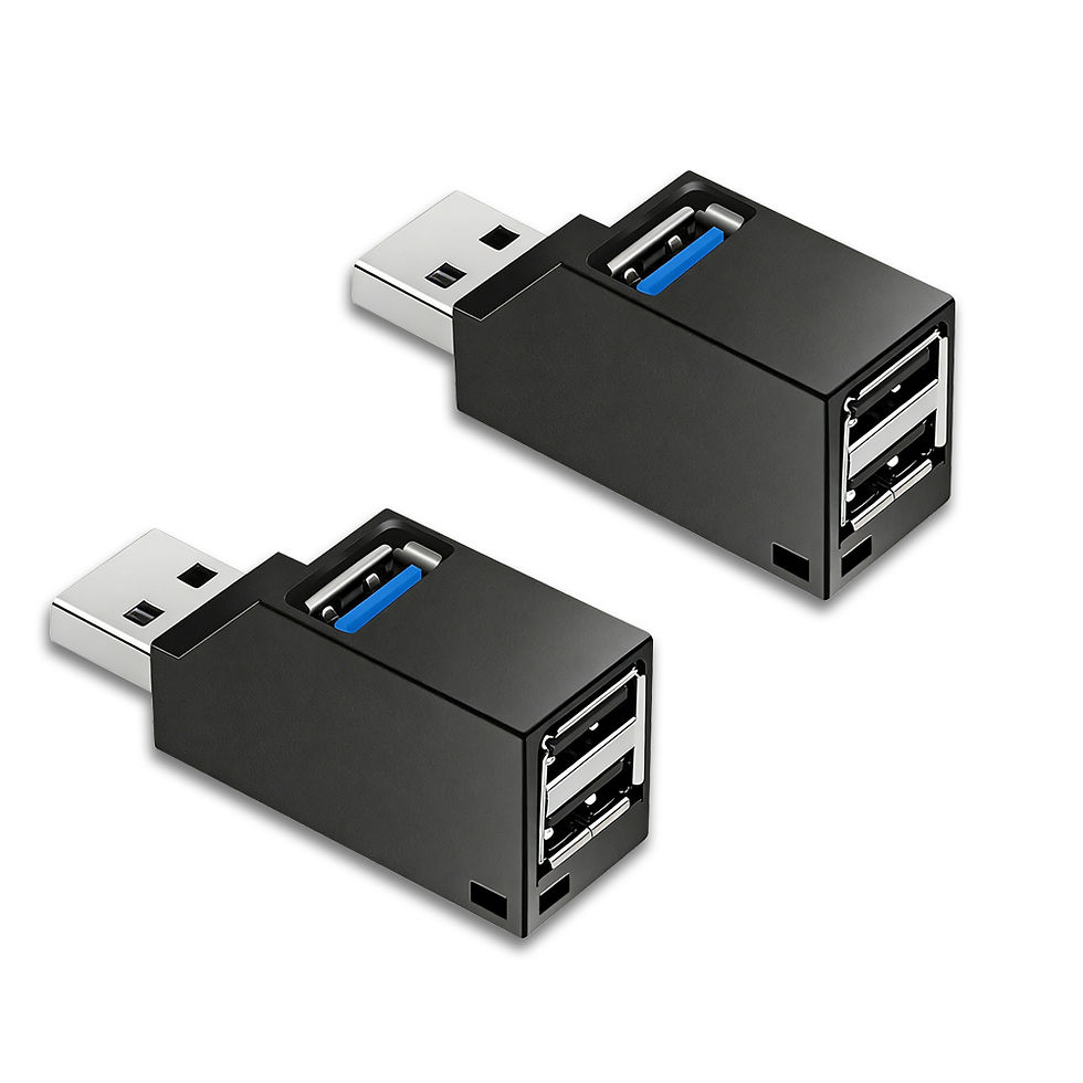 Thumbnail: 3-in-1 USB HUB USB 3.0 Adapter USB Docking Station USB Splitter Extender OTG Ada