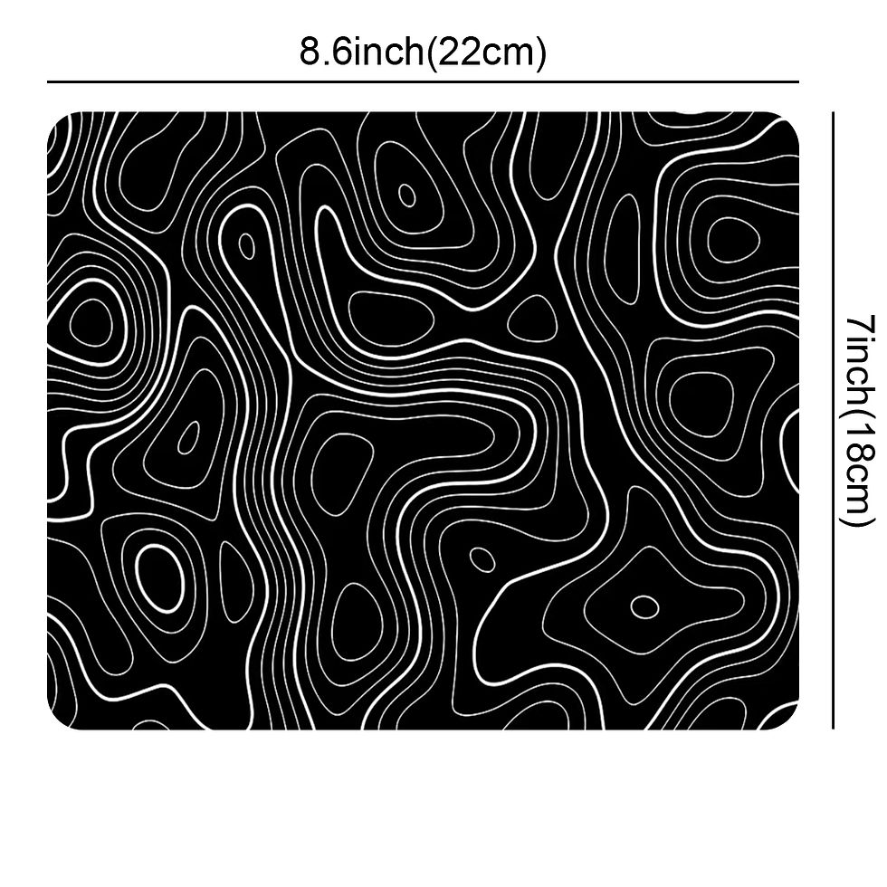 Thumbnail: 1PC Large Mouse Pads For Desk, Gaming Mouse Pad, Mouse Pad with Stitched Edges a