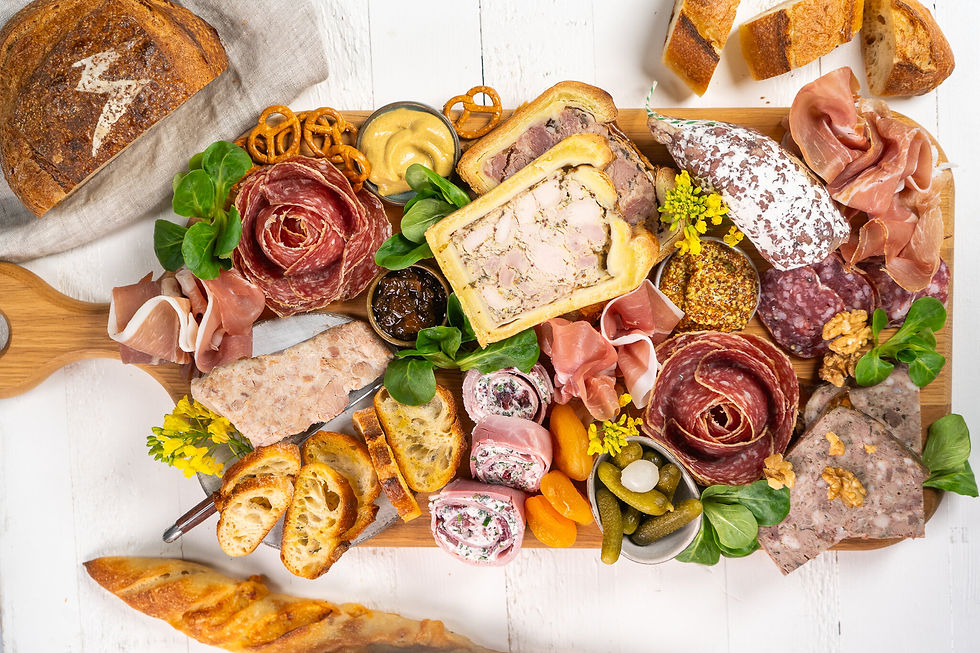 Winter Foods France: charcuterie