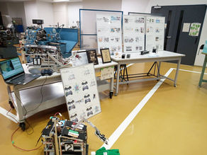 神大ホームカミングデイで展示会をしてきました