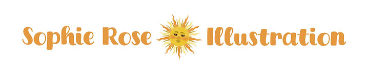 sophie rose illustration sun moon celestial whimsical