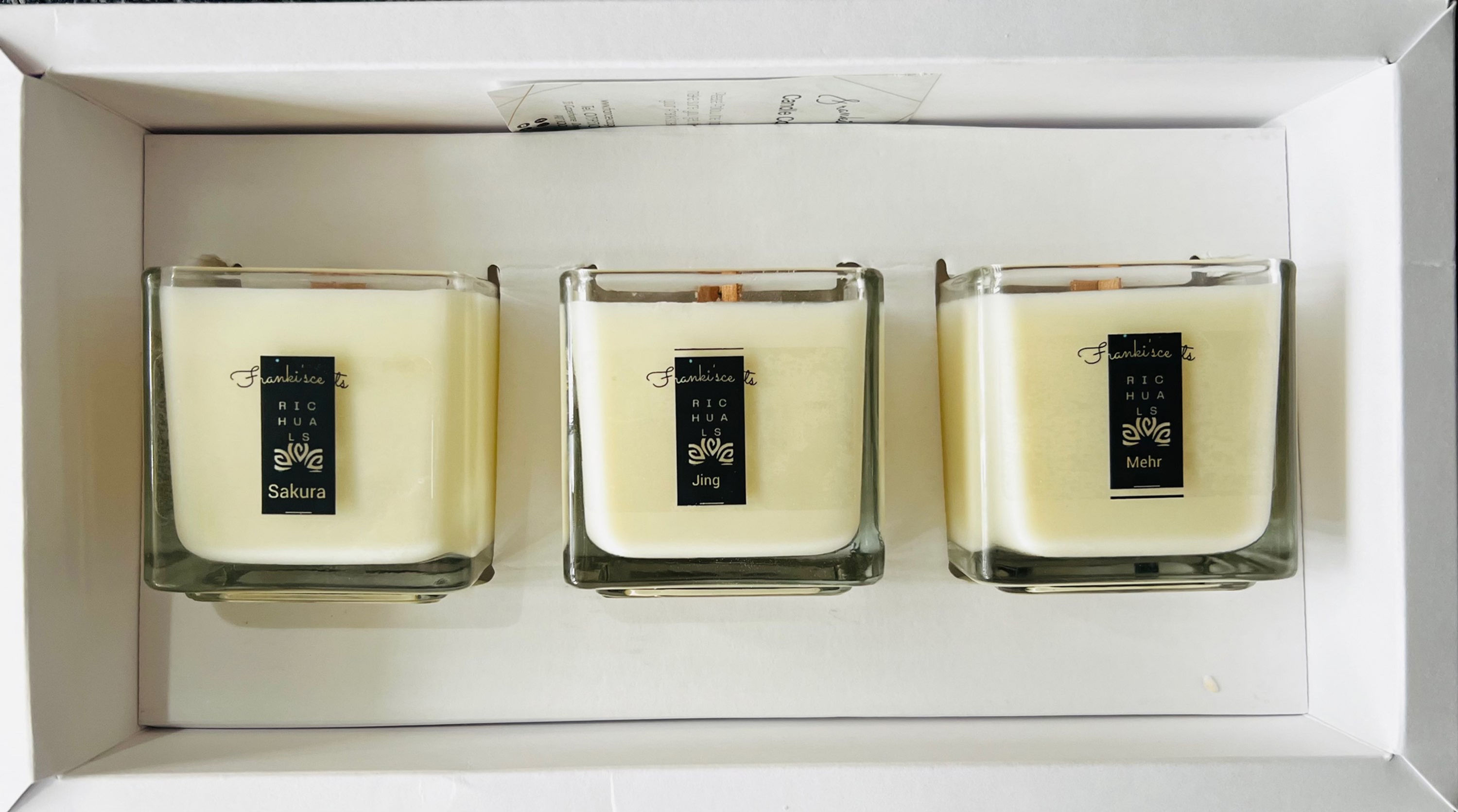 Trio of Rich-ual cubes