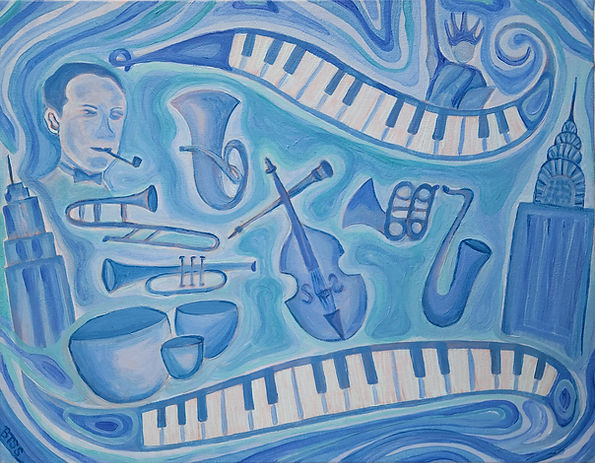 Gershwin's Rhapsody | Acrylic