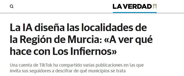 Article de "La Verdad" de Murcia