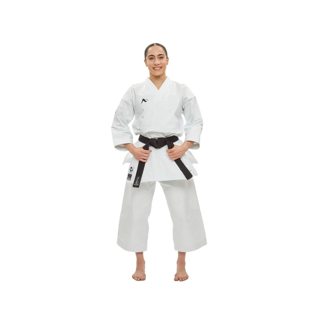Кимоно Arawaza Black Diamond Women WKF Approved белый