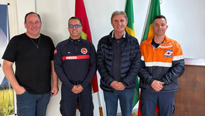 Prefeitura de Turvo e Corpo de Bombeiros alinham demandas