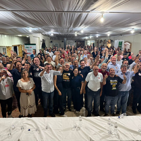 Com casa cheia, MDB do extremo-sul confirma desejo de candidatura própria