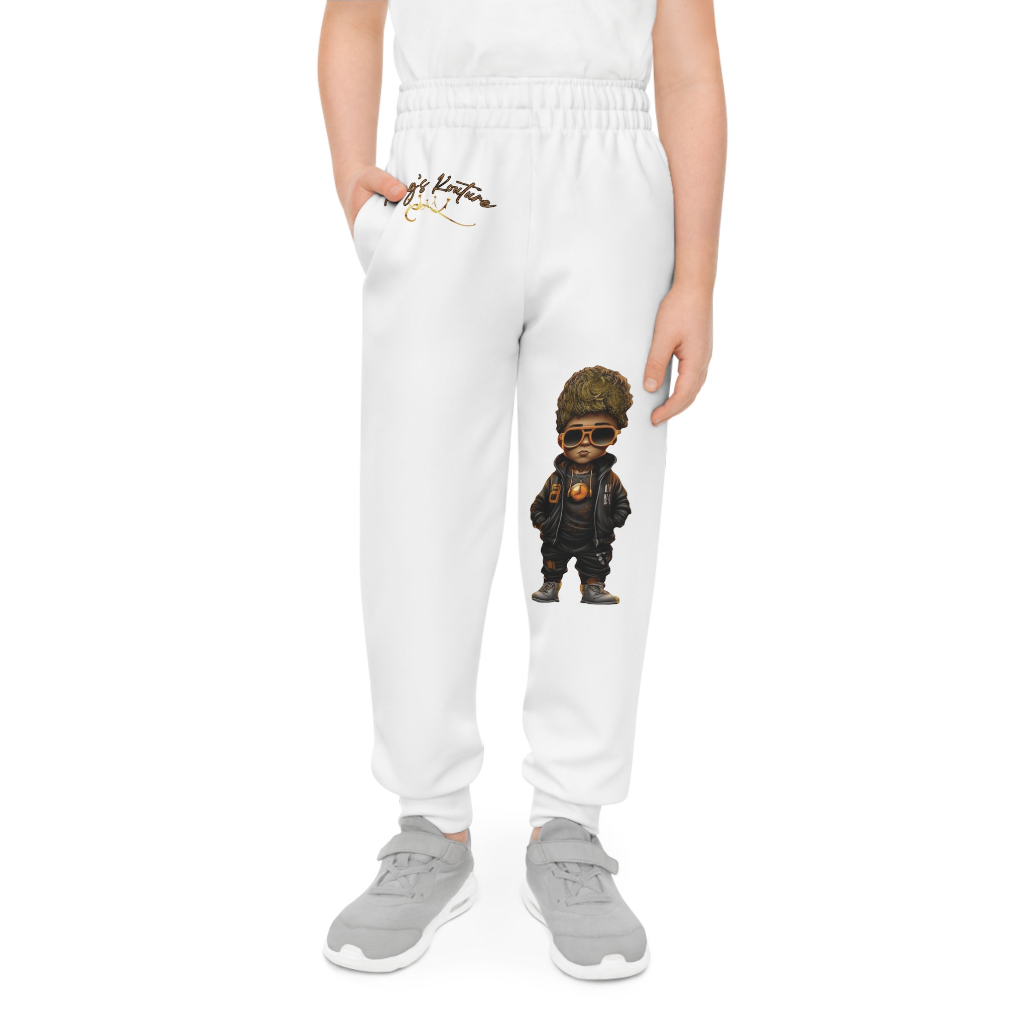 Kids Kings Kouture Graphic Joggers