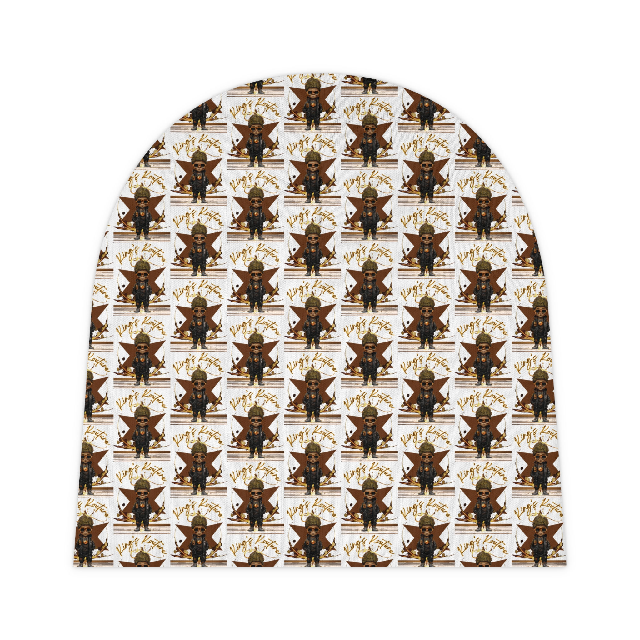 Baby Beanie — Kings Kouture All-Over Print Infant Hat