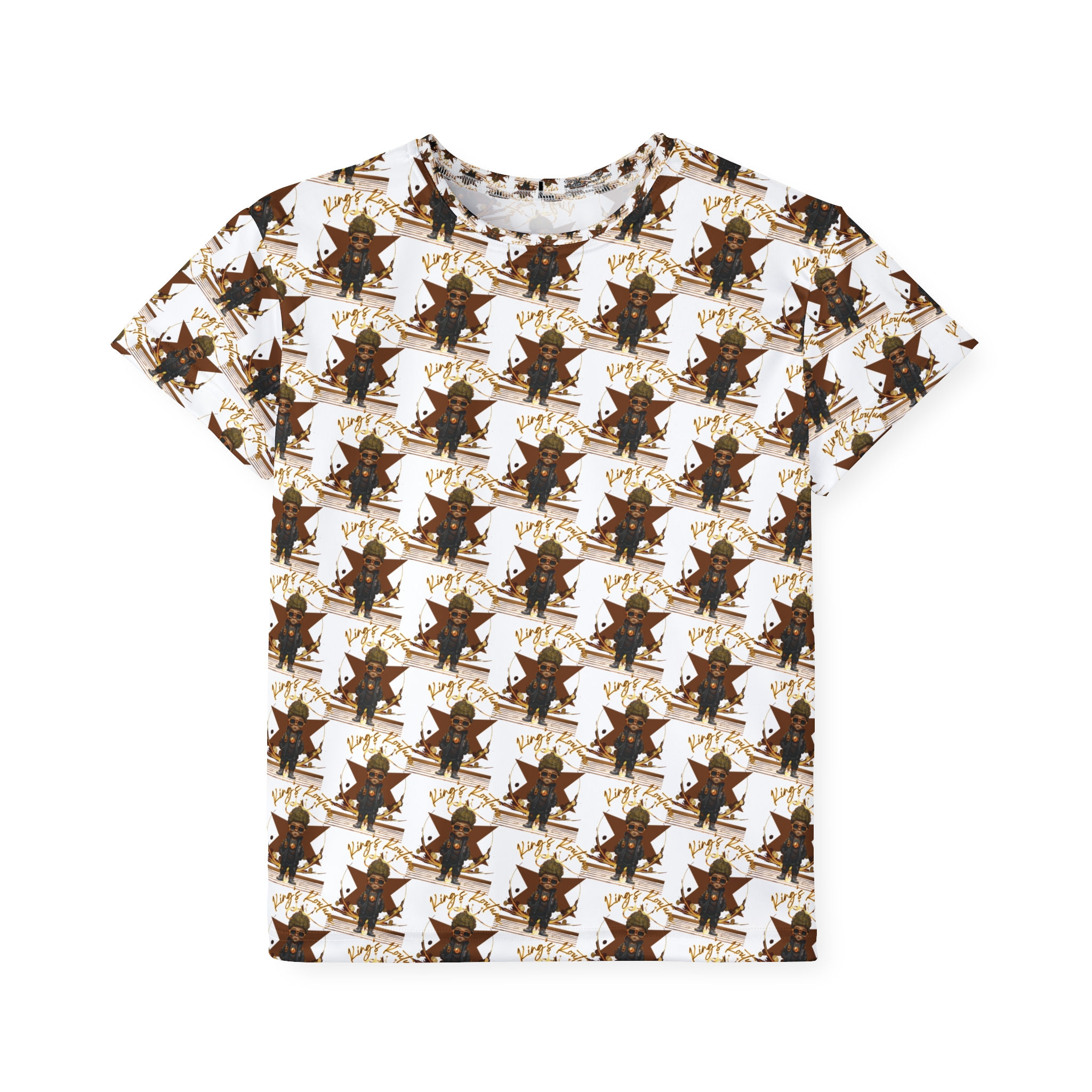 Kings Kouture Kids All-Over Print Sports Shirt