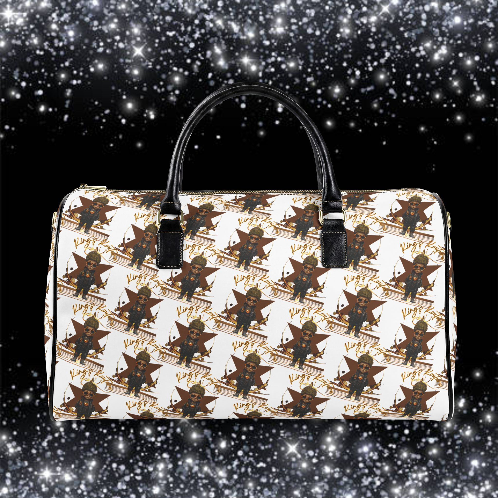 Kings Kouture Leather Travel Bag