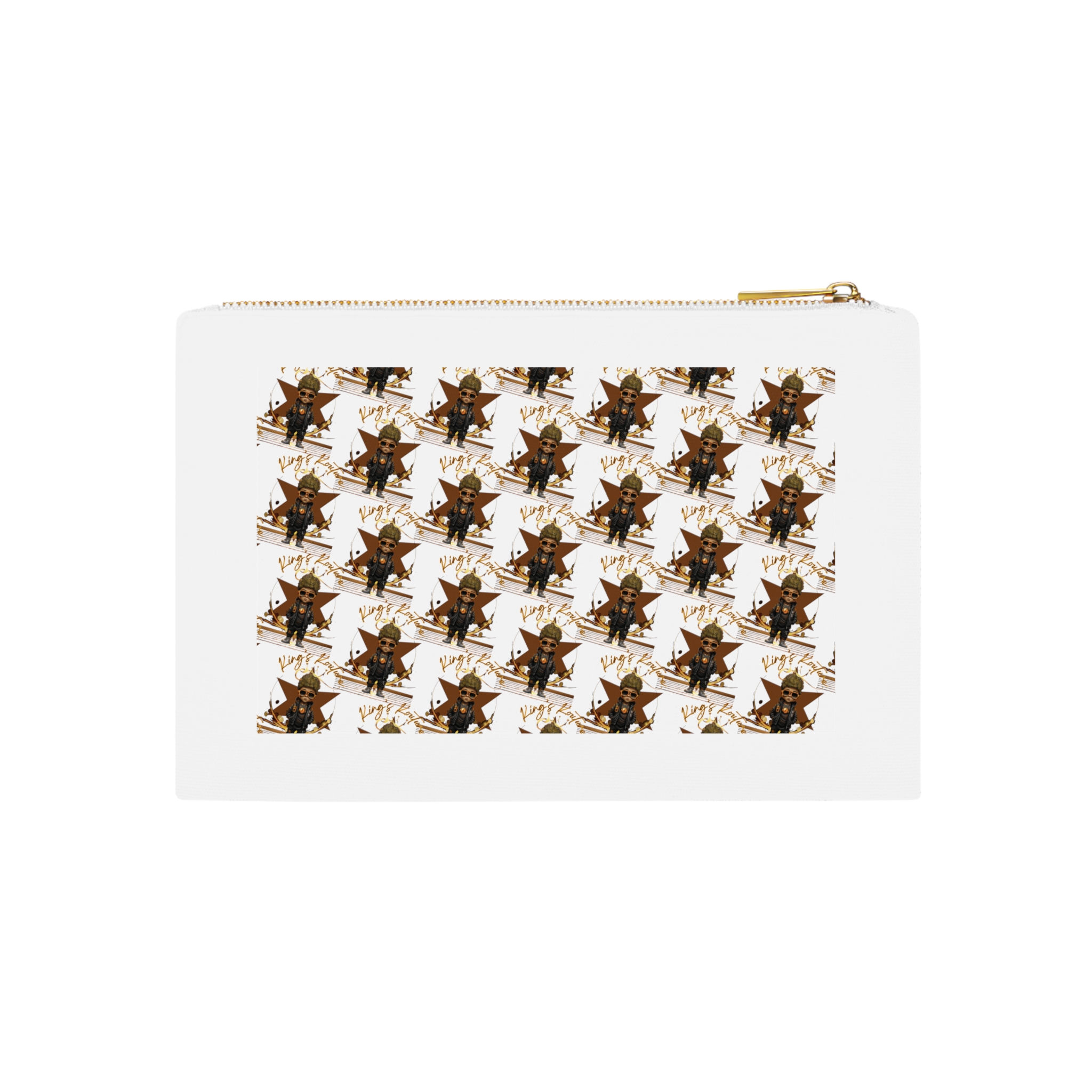 Kings Kouture Cosmetic Bag — Kings Kouture Pattern Makeup Pouch