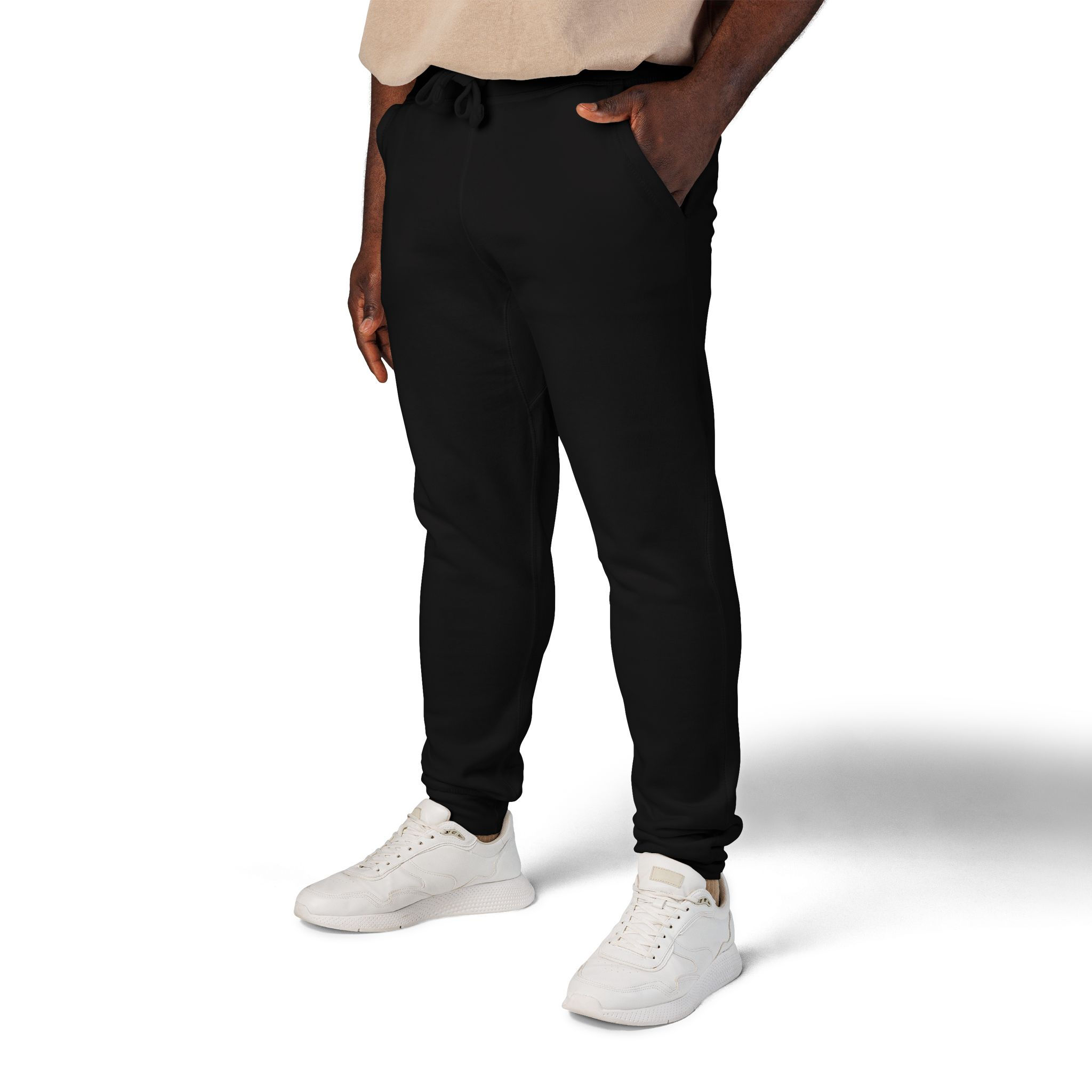 Kings Kouture Embroidered Fleece Sweatpants — Cozy Casual Joggers