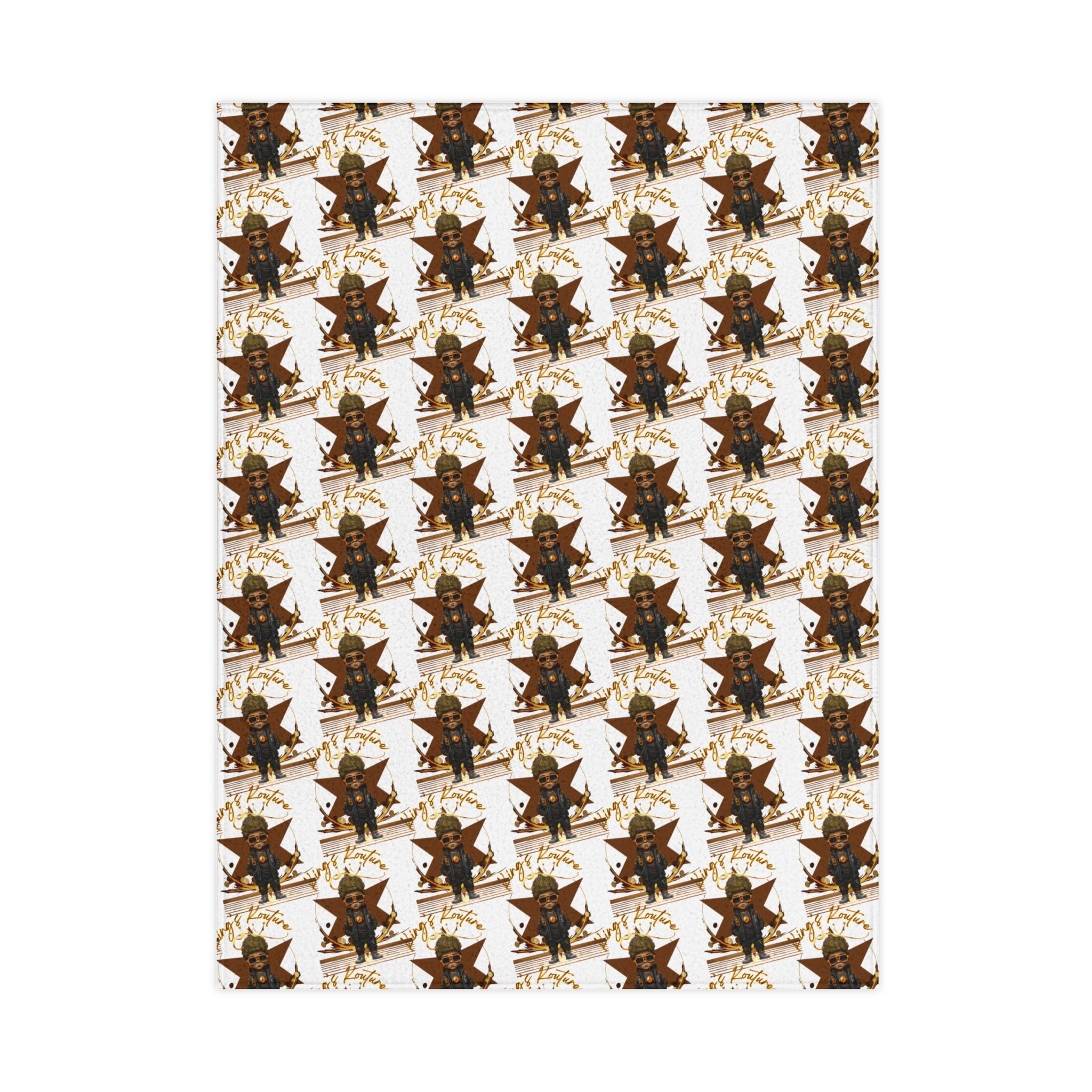 Toddler Blanket Kings Kouture Pattern Design