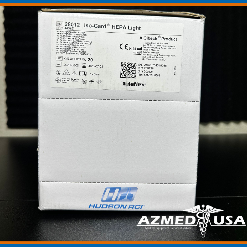 Thumbnail: 28012 Hudson RCI - Teleflex Iso-Gard Hepa Light Without Port, 20/CS