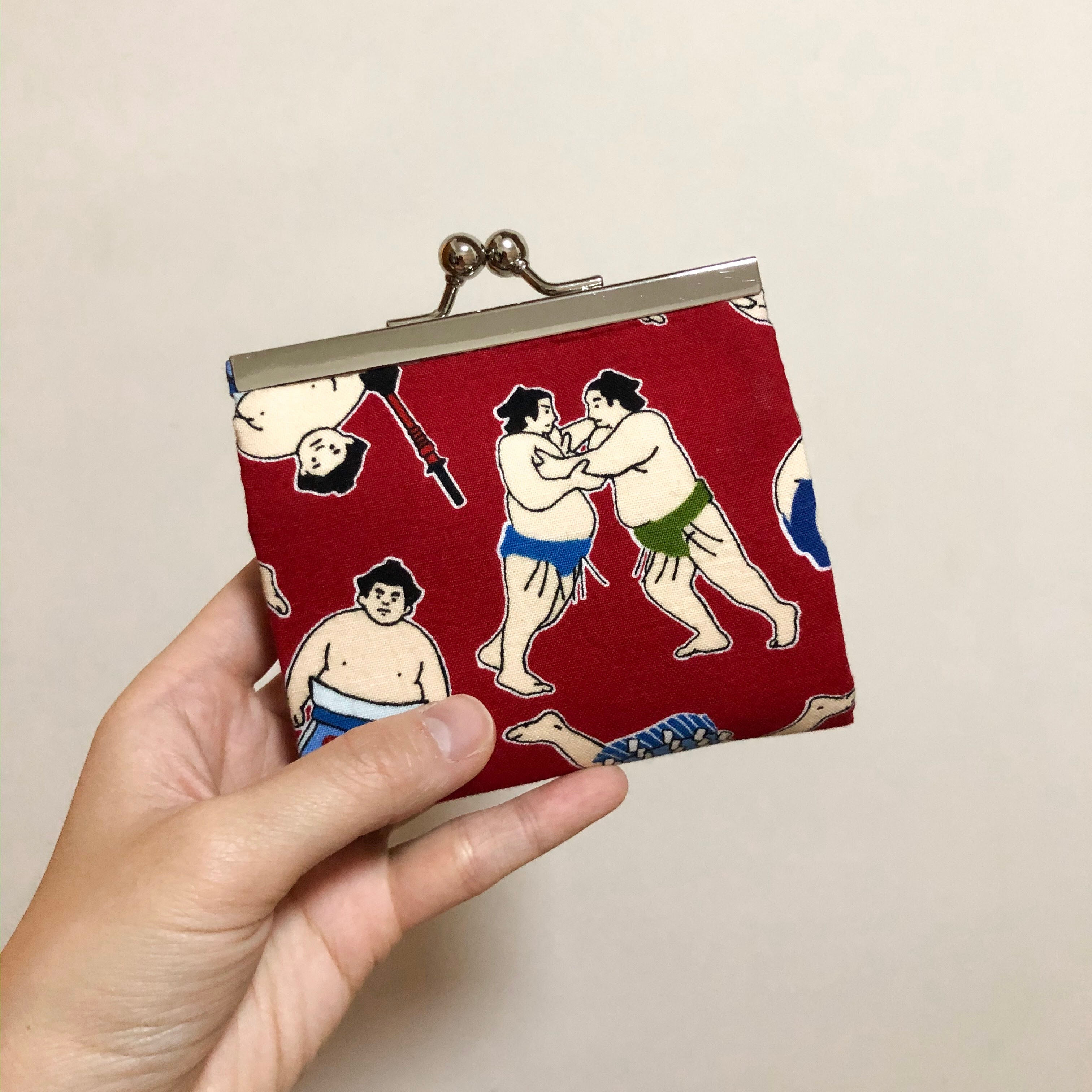 口金短銀包 - 相撲手 (預訂約5-7日）