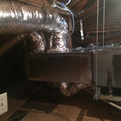 Free Space Supply Duct Work