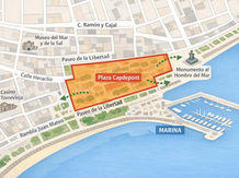 La plaza Capdepont de Torrevieja será demolida dentro de un proyecto de reorganización urbana