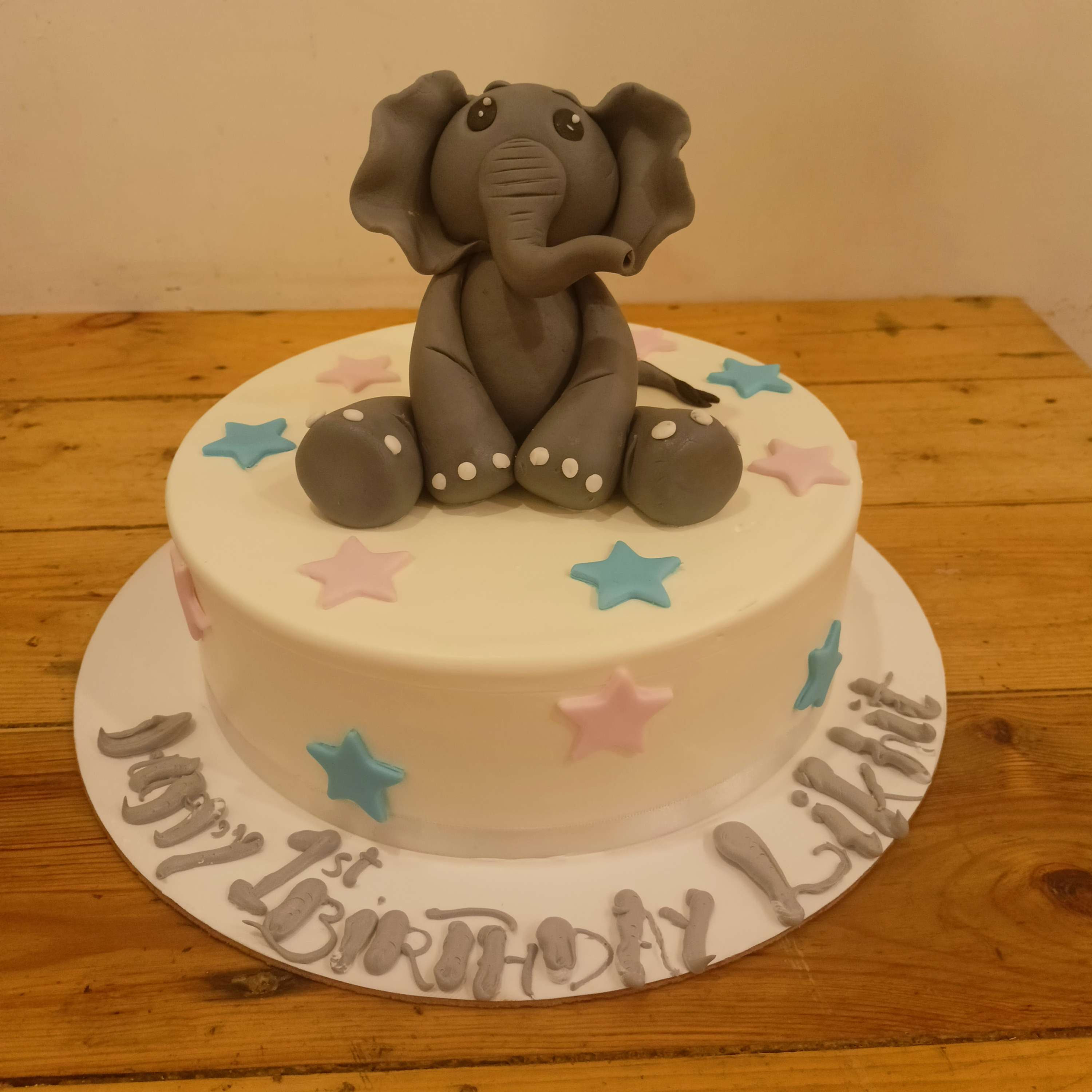 1kg Cake with big Elephant| Animal Cake