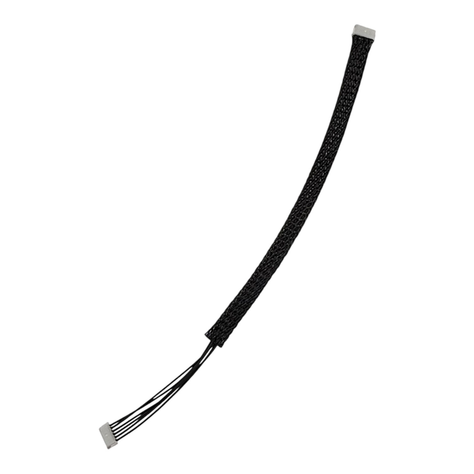 8” cable + braided sleeving