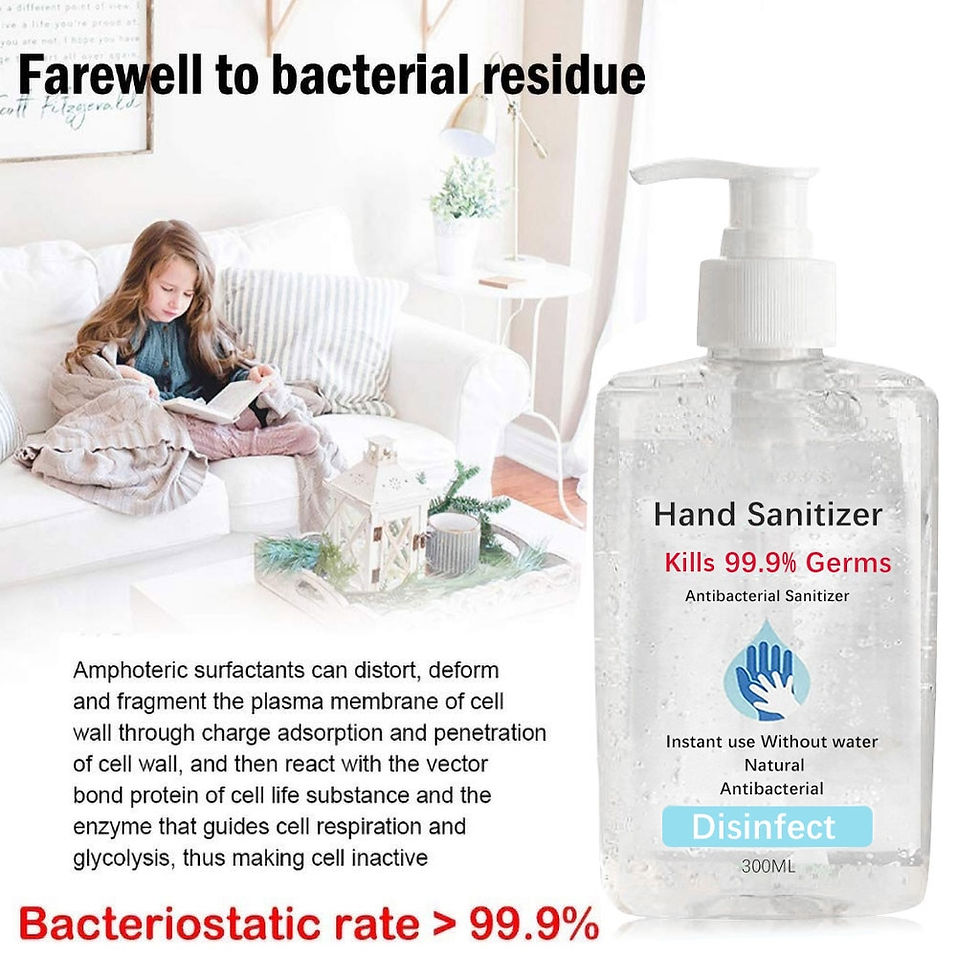 Thumbnail: 300ML Alcohol-Free Bacteriostatic Portable Mini Portable Hand Sanitize No-Wash