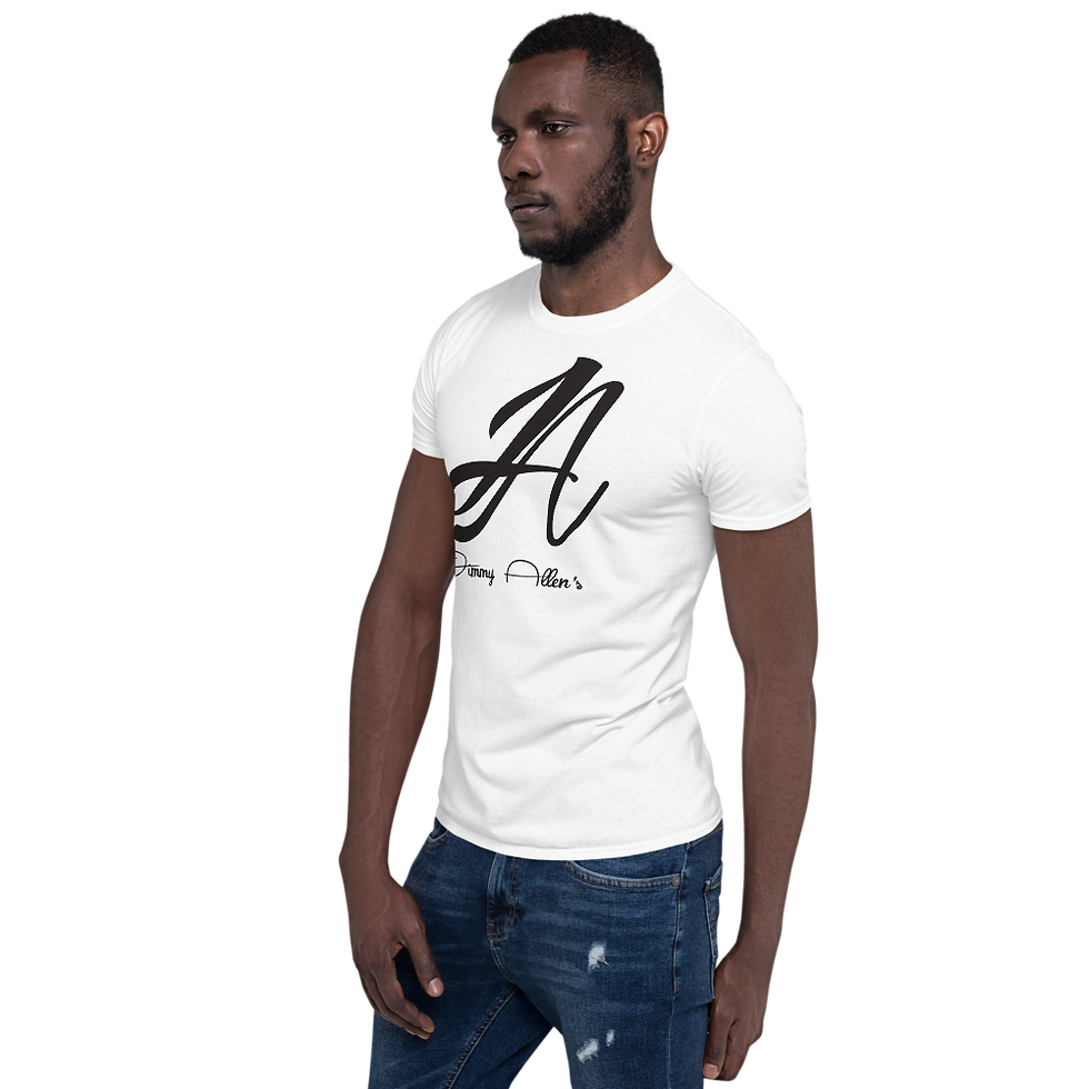 Thumbnail: Big JA Short-Sleeve Unisex T-Shirt(Black on White)