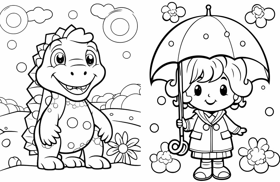 Thumbnail: Inkleurboek-100 prente