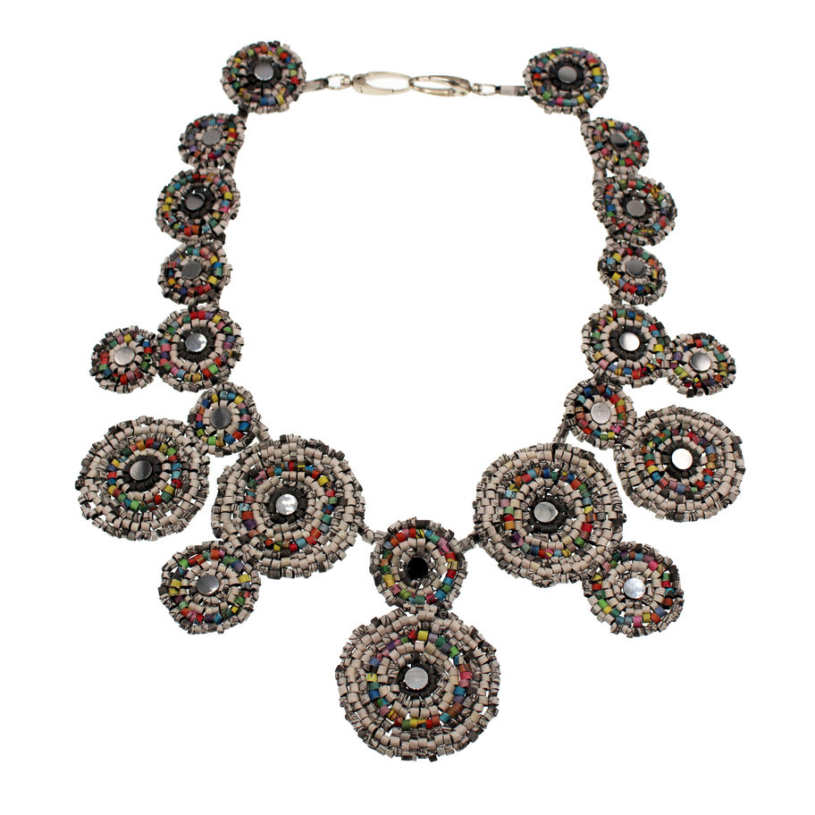 "Infinity" Comic Necklace Newspaperjewelry.com