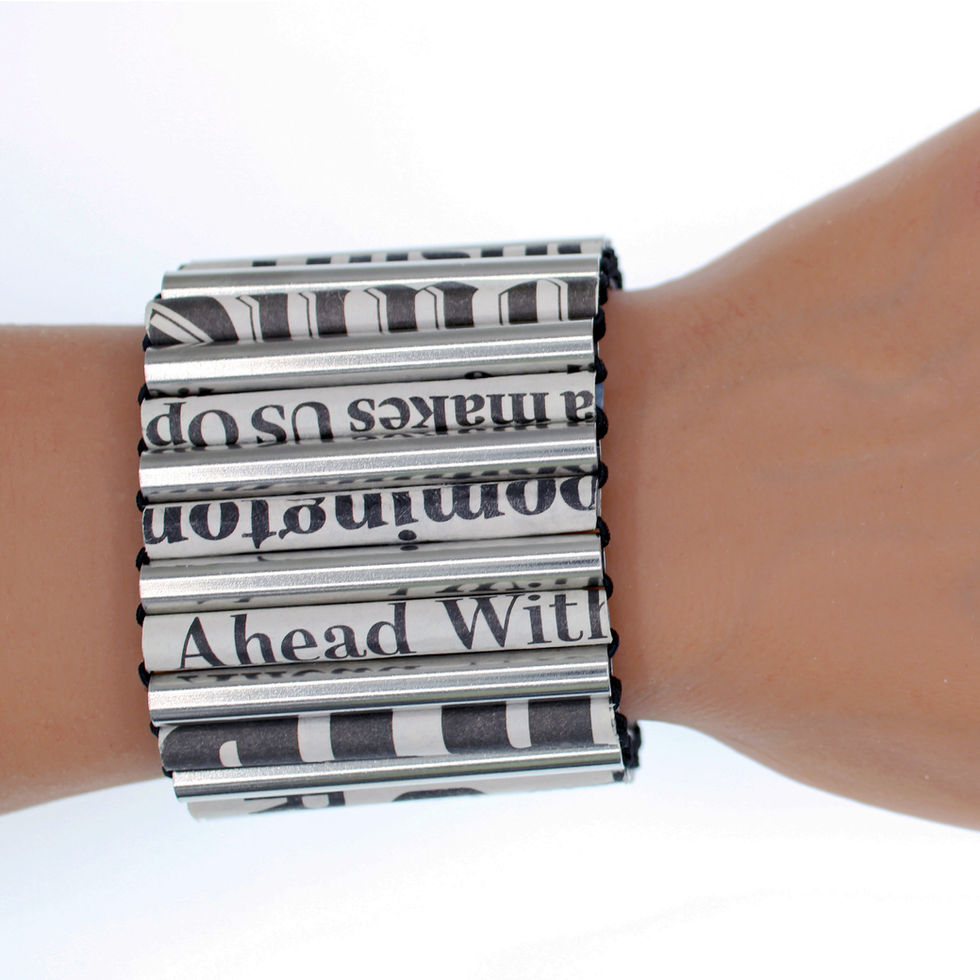 News Headline Bracelet Newspaperjewelry.com