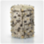 Recycled Newspaper Crossword Puzzle Bracelet by Holly Anne Mitchell