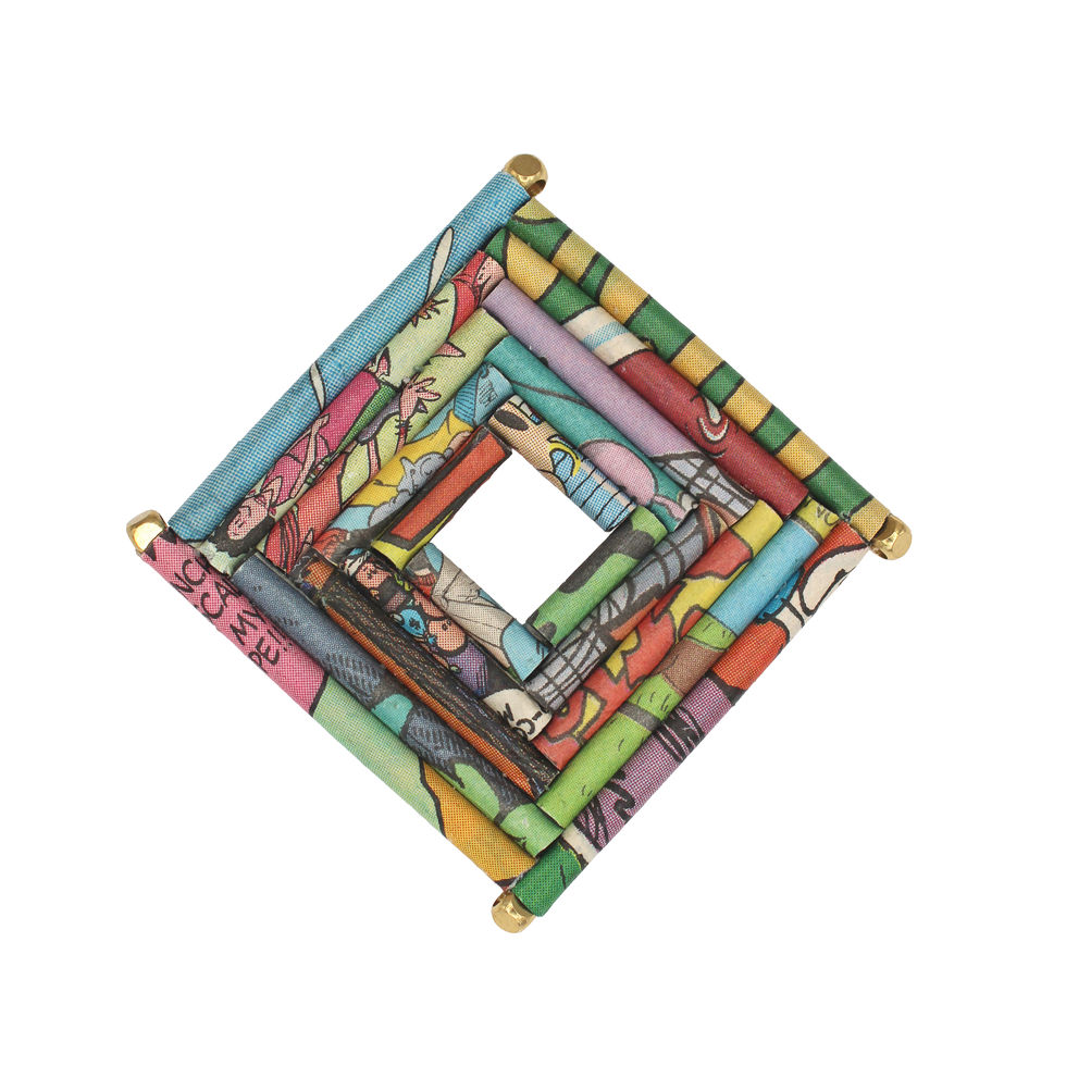 Comic Pin Newspaperjewelry.com