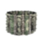 Business Headlines and Dollar Bills Bracelet Newspaperjewelry.com