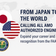🌏 From Japan to the World: A Message to AMO Authorized Engineers 🌏 日本から世界へ：AMO認定整備士の皆さまへ