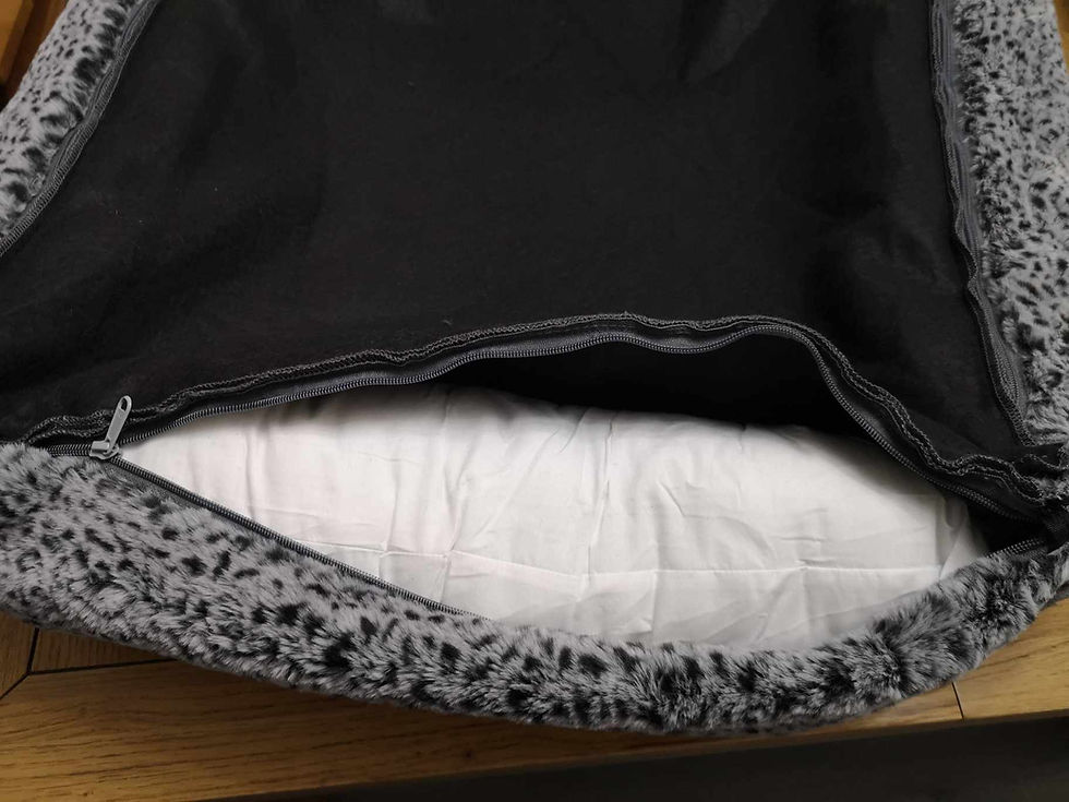 Thumbnail: Deluxe Sofa Bed 10cm Memory Foam 75cm x 60cm x 24cm