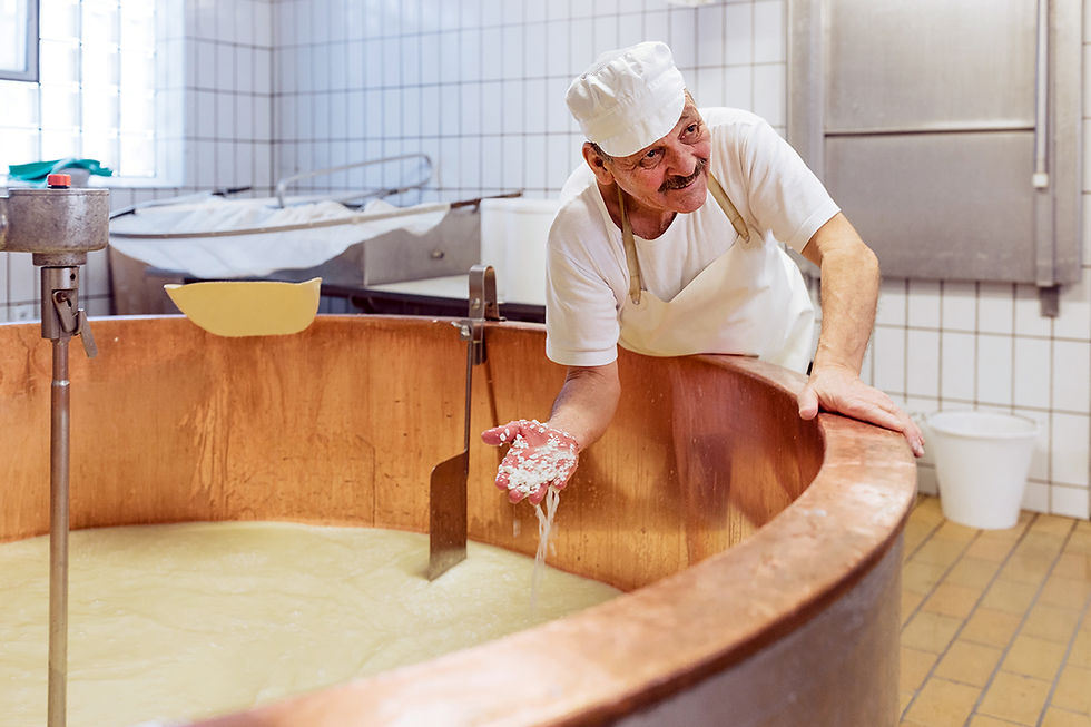 Cheese production is just one of Güntensperger's many challenges as a responsible cheese manufacturer