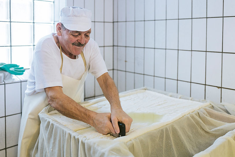 Von Hand gefertigte Käseprodukte, mit grossem Know-How, überlieferten Rezepturen und Hingabe