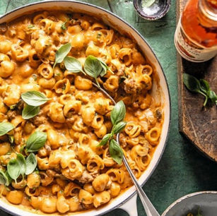 Cheeseburger Pasta by Half Baked Harvest