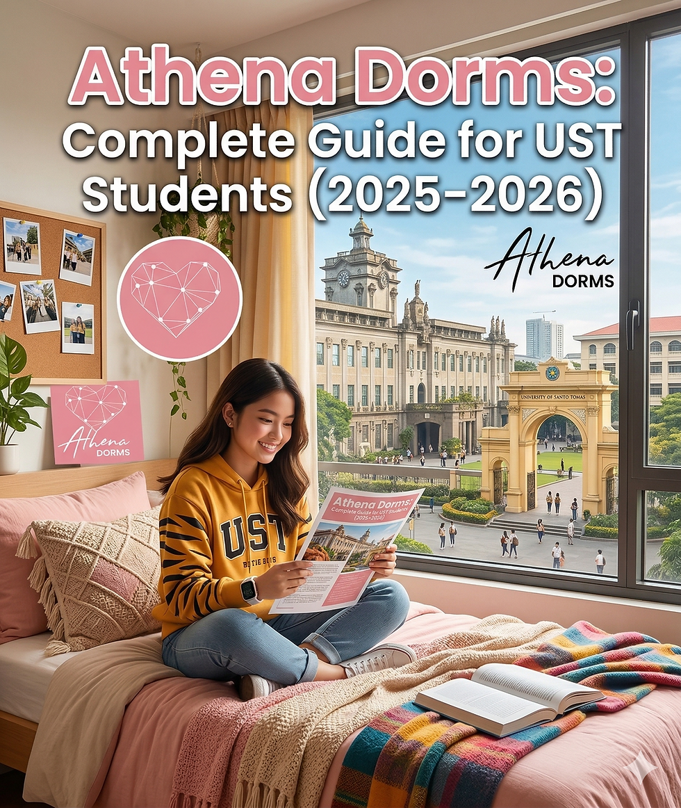 Athena Dorms: Complete Guide for UST Students (2025–2026)