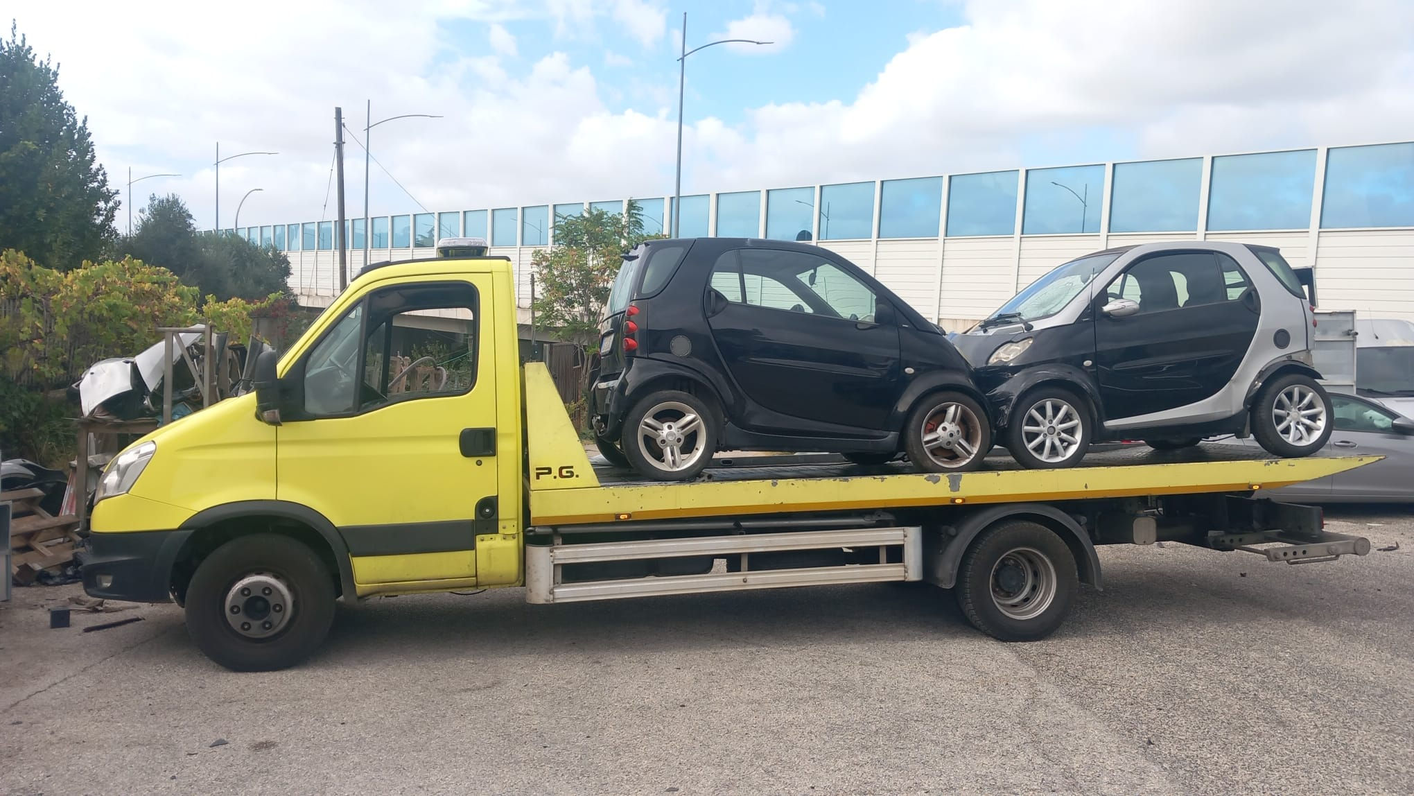 Rottamazione e consegna targhe