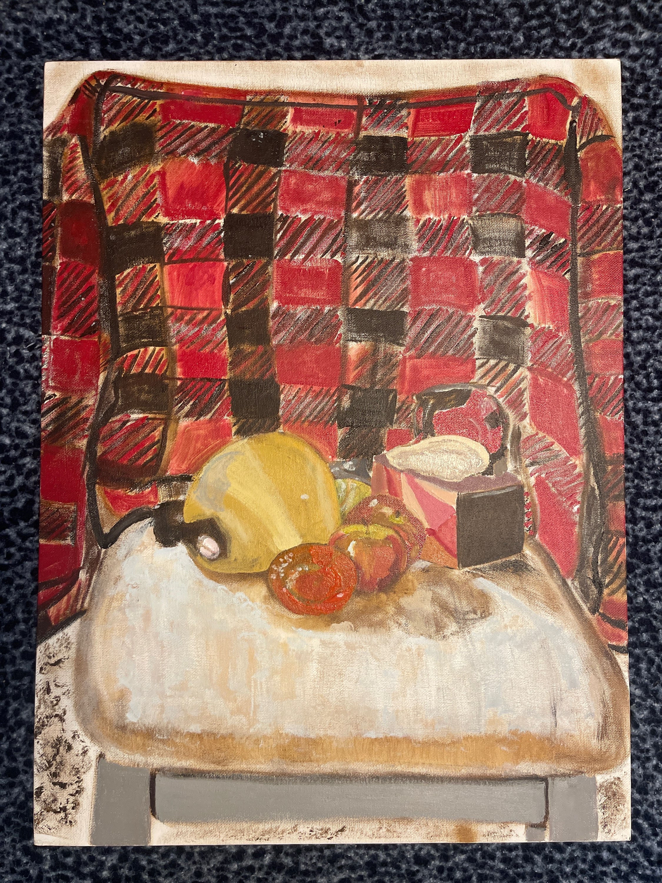 Flannel Jacket Still Life (Straight up) #1