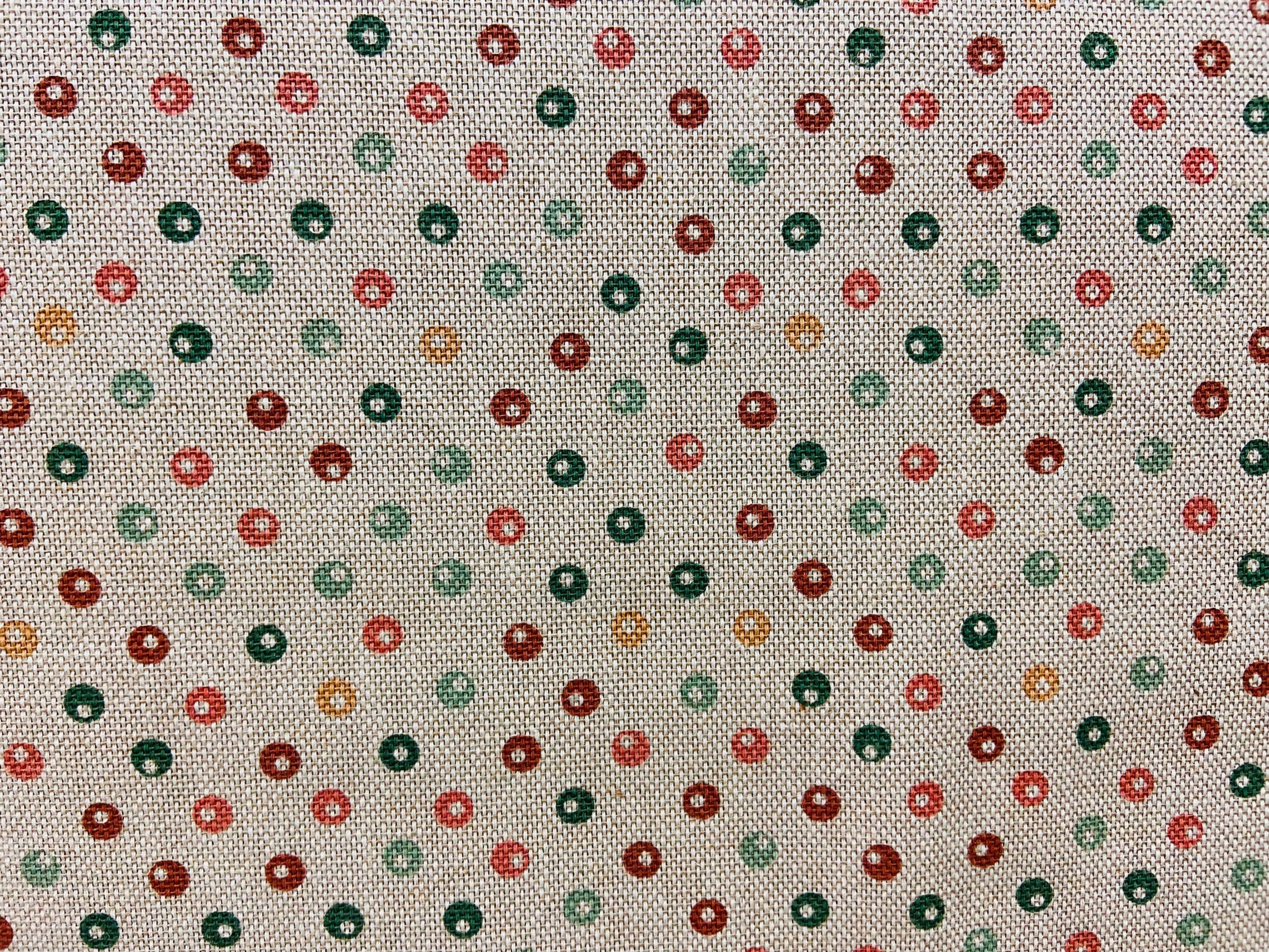 Tela Loneta Puntos - Colección Fabiola