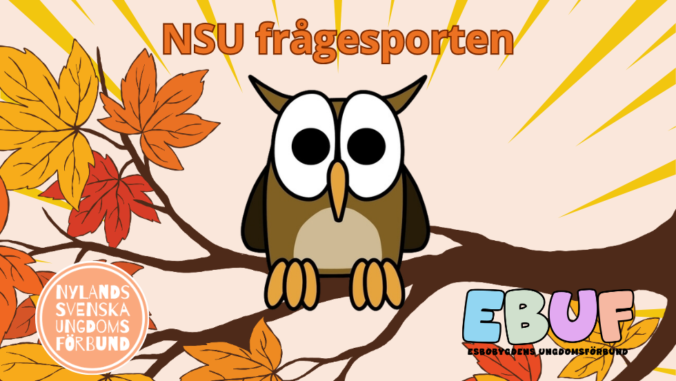 NSU:s frågesportsuttagning för EBUF:s medlemsföreningar