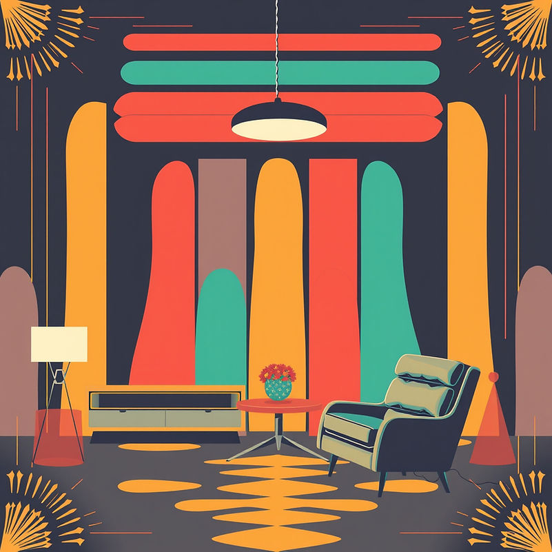 Retro design using mid-century colors.jpg