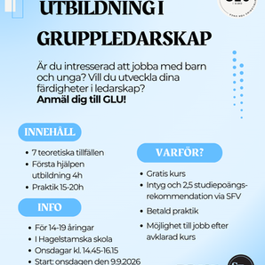 Gruppledarutbildning börjar i Grani